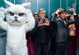 Emilio Aragón y Marc Giró, anoche, en el 'Late Xou'.