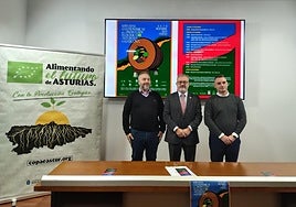Pedro Caramés, Alfredo García Quintana y Moisés Pulido.