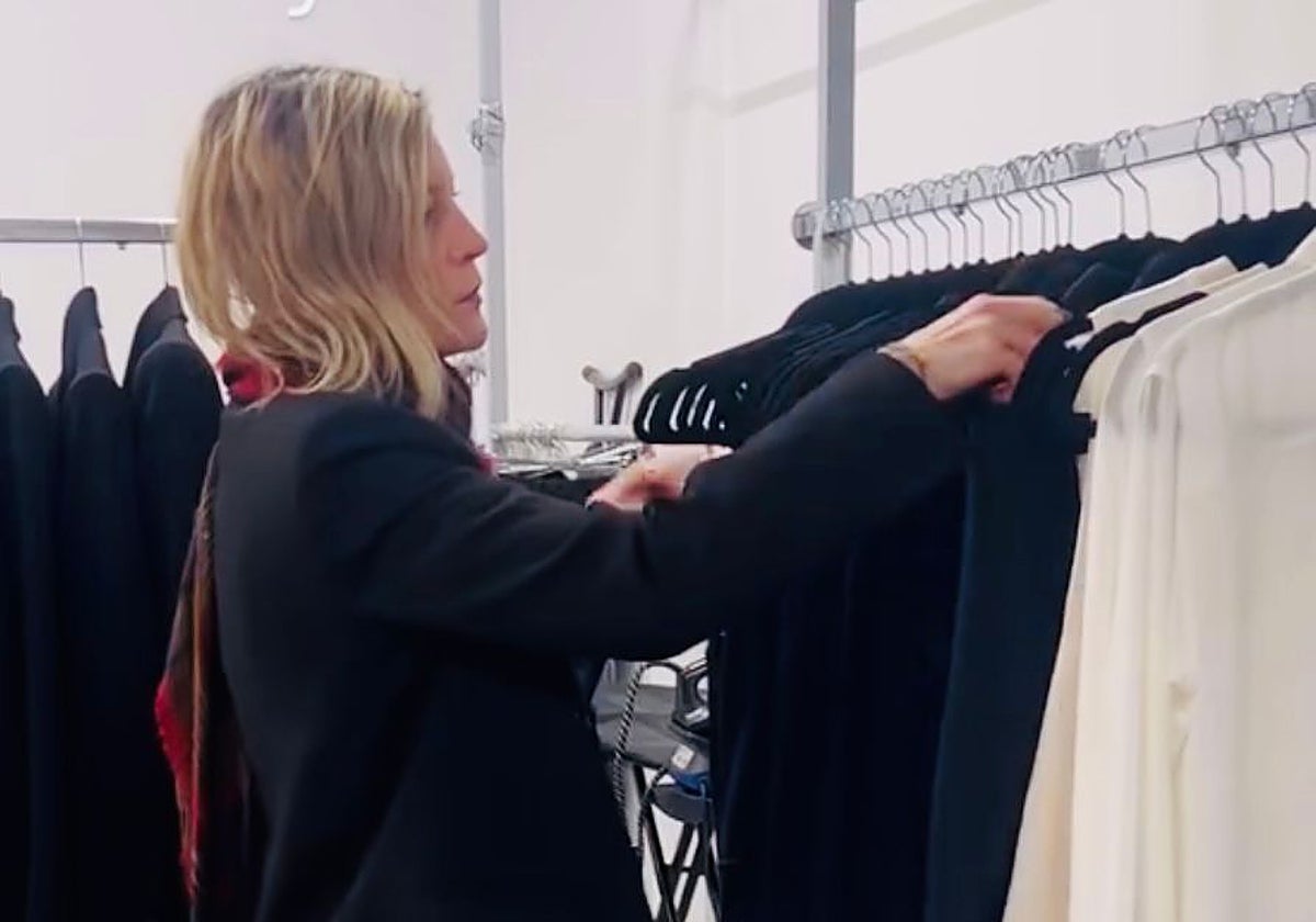 Laura Guardione vive en Celorio desde hace cuatro años.