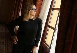 Pilar Castro presentó ayer en el Palacio Valdés de Avilés la obra 'Las amistades peligrosas'.