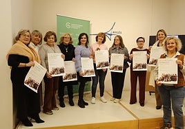 La presentación de 'Las figurantas', ayer en el Ayuntamiento.