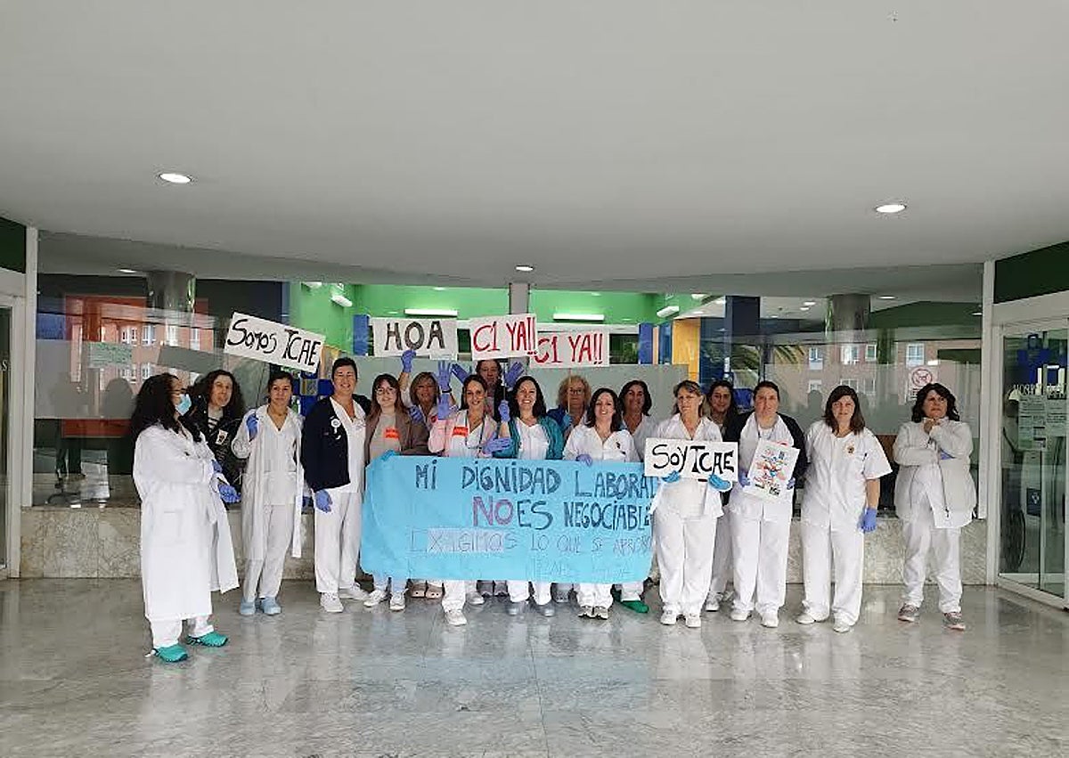 Imagen secundaria 1 - Huelga de los técnicos en cuidados auxiliares de enfermería en Asturias: exigen que se dignifique su profesión