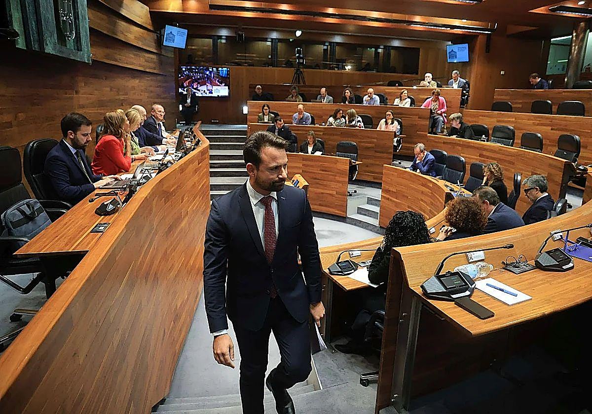 El presidente del PP de Asturias, Álvaro Queipo.