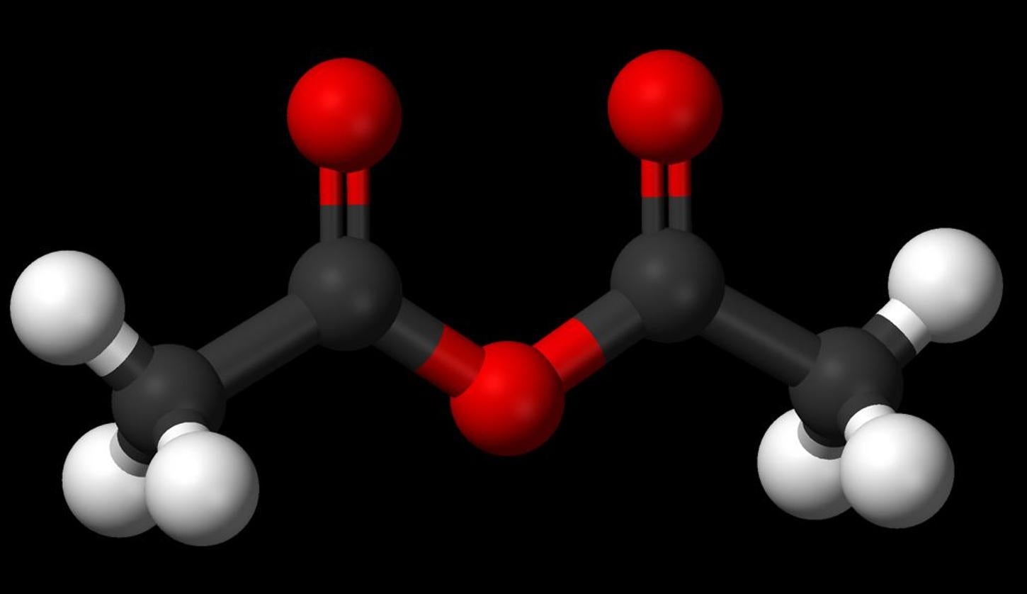 Anhídrido acético.