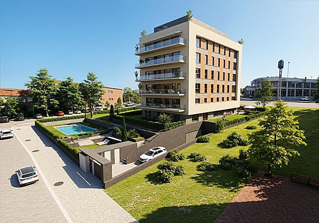 26 hogares únicos en la promoción Santa Bárbara, en el centro de Gijón y terrazas de hasta 90 m²