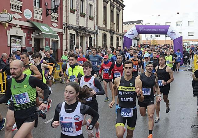 Carrera 5 km de los callos en Noreña
