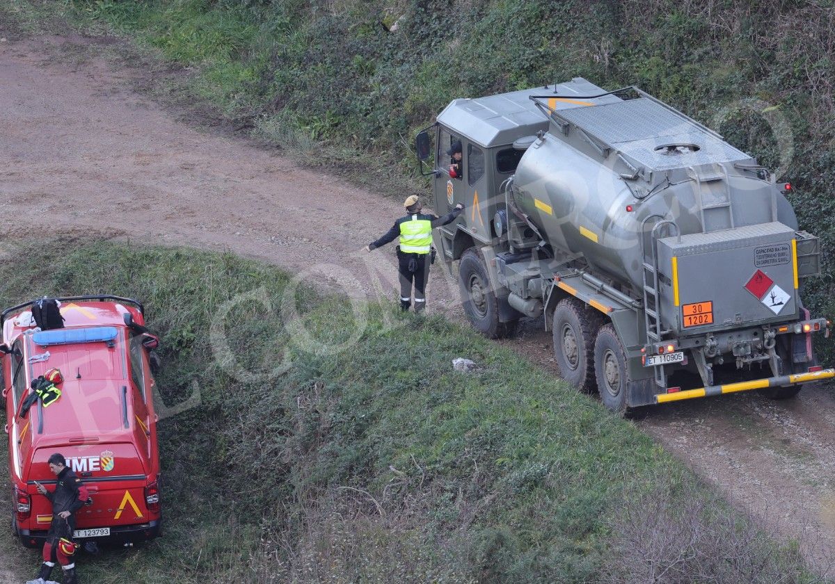 Un caso sin resolver en Asturias: así es la minuciosa búsqueda de Maritrini en la balsa de Ribadesella