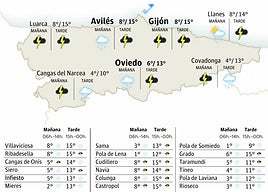 El tiempo en Asturias para este miércoles, 3 de diciembre