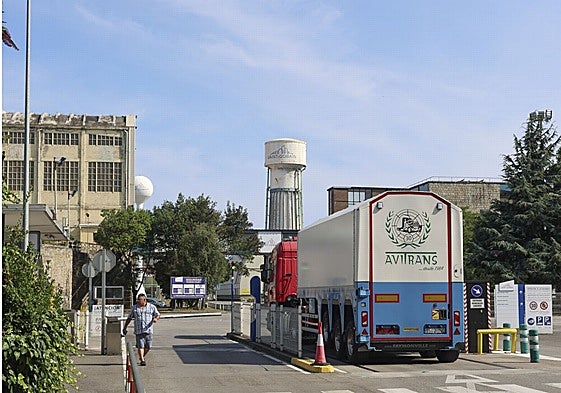 Imagen de archivo de las instalaciones de Saint-Gobain en Avilés.
