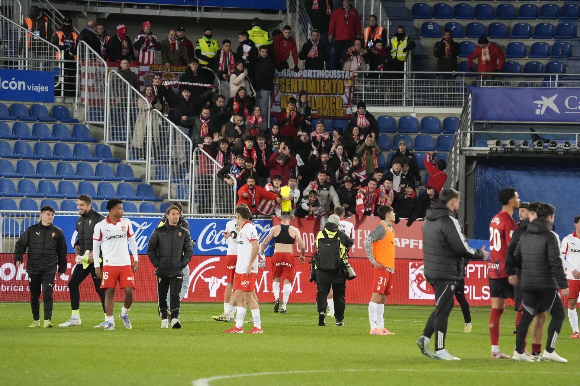 Las mejores jugadas del partido de Copa del Rey del Mirandés - Sporting de Gijón