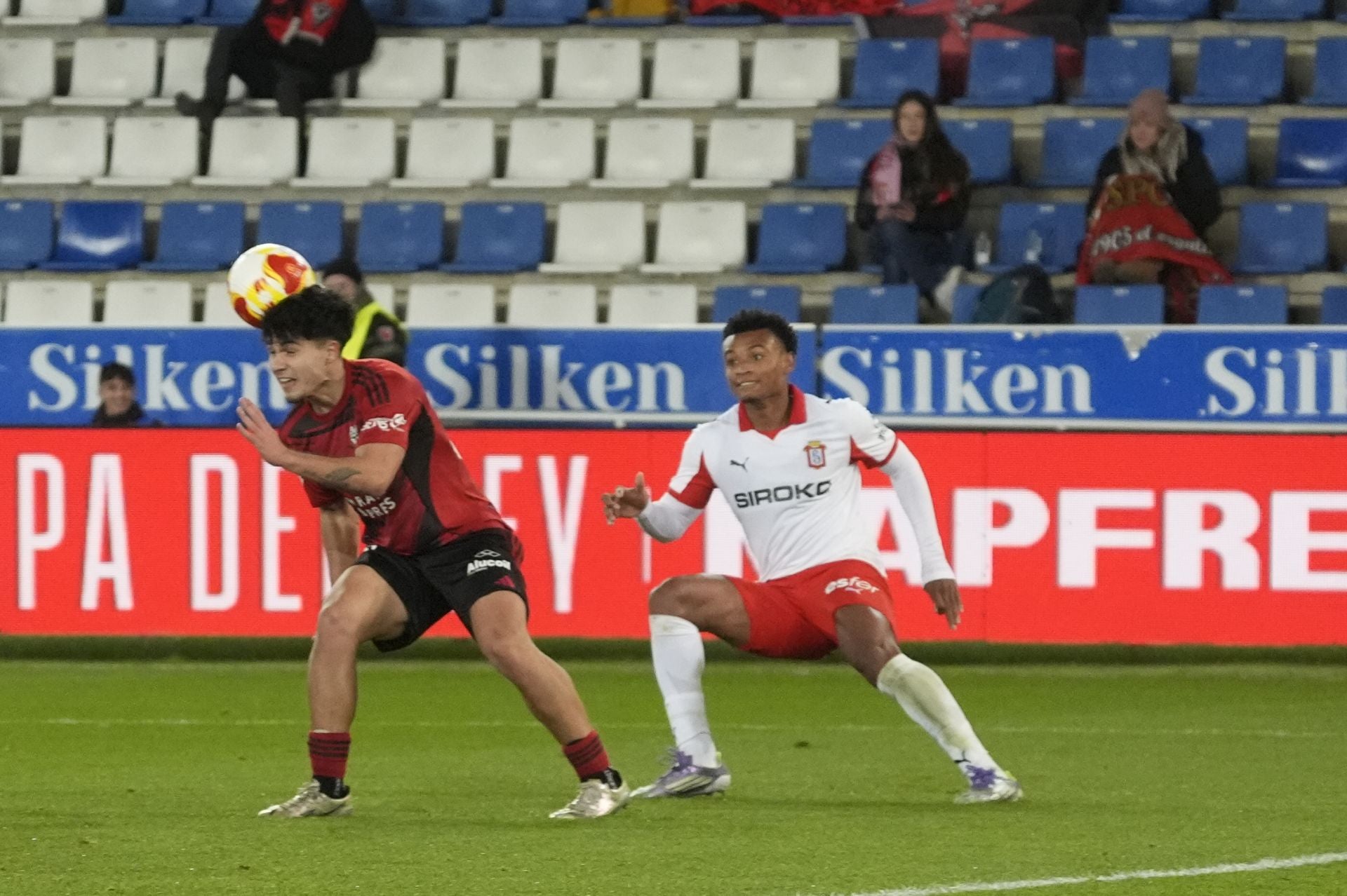 Las mejores jugadas del partido de Copa del Rey del Mirandés - Sporting de Gijón