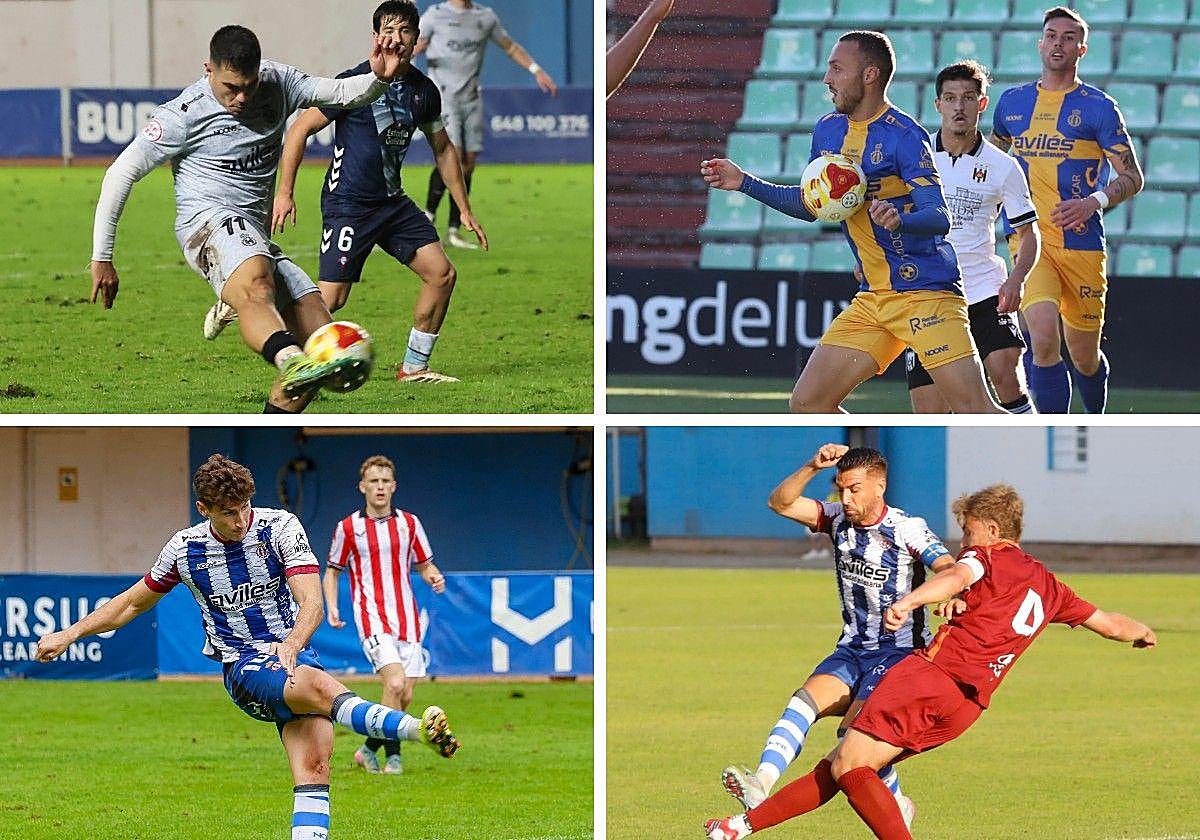 Raúl Rubio, Santamaría, Javi Cueto y Natalio.