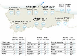 El tiempo en Asturias para este viernes, 5 de diciembre