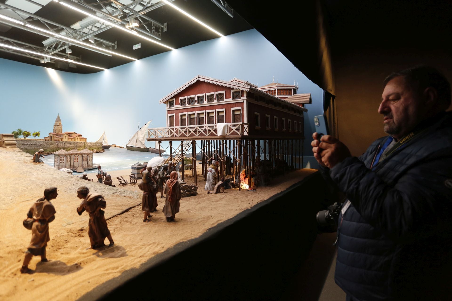 Así es el espectacular Belén Monumental de Gijón, en imágenes