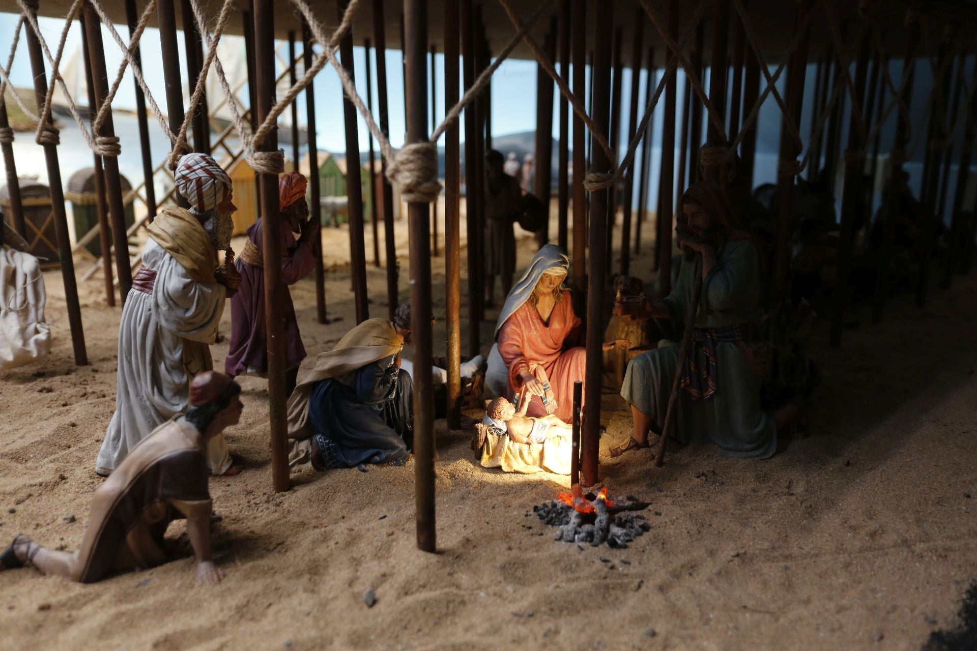 Así es el espectacular Belén Monumental de Gijón, en imágenes