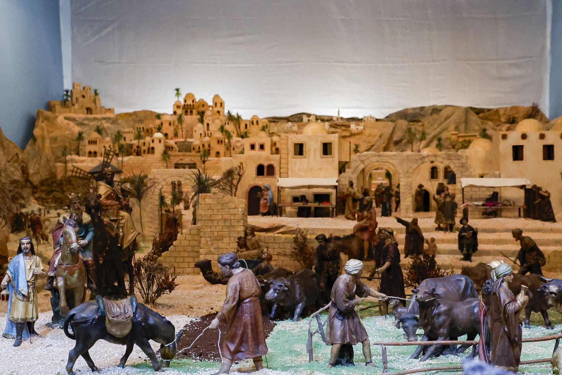 La Ruta de los Belenes de Villaviciosa: un clásico escaparate navideño