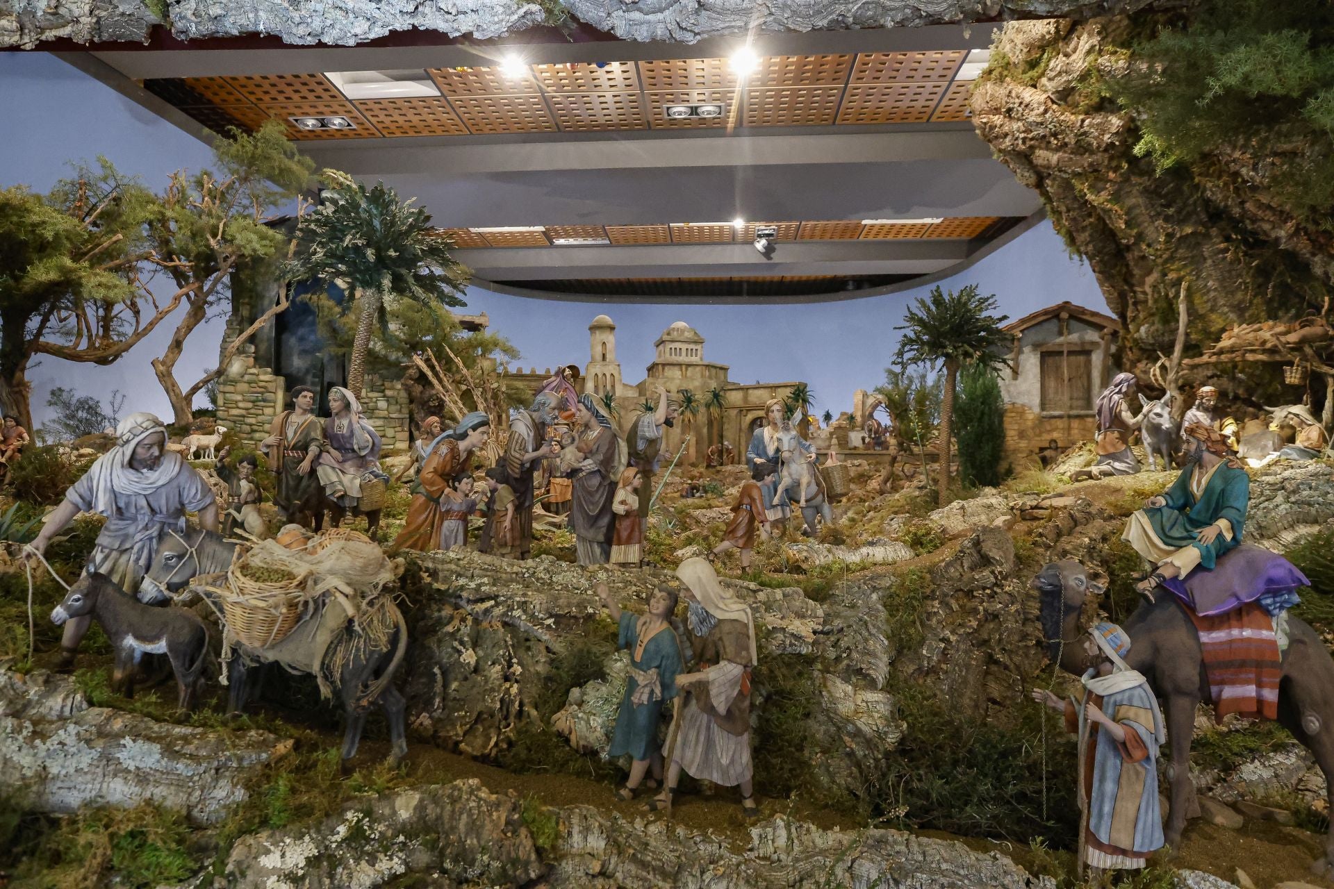 La Ruta de los Belenes de Villaviciosa: un clásico escaparate navideño