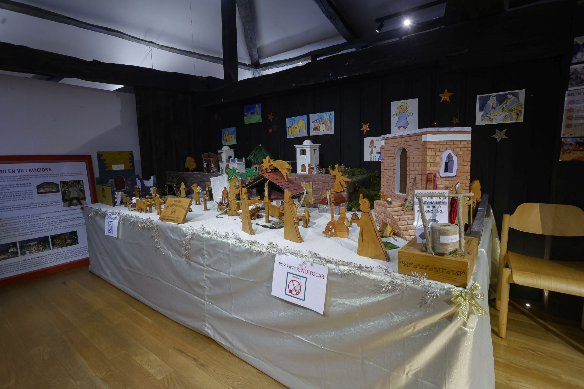 La Ruta de los Belenes de Villaviciosa: un clásico escaparate navideño