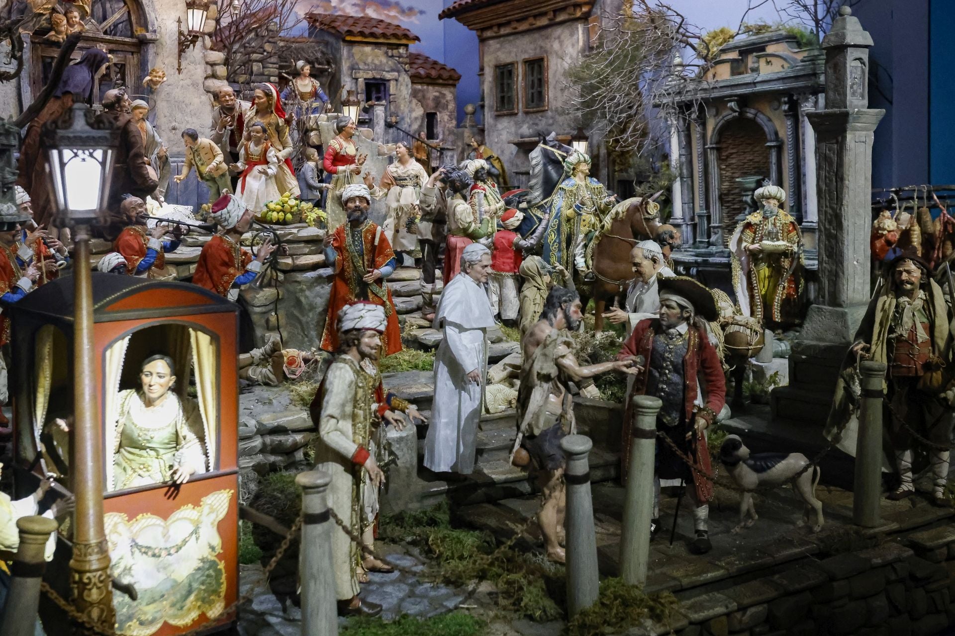 La Ruta de los Belenes de Villaviciosa: un clásico escaparate navideño