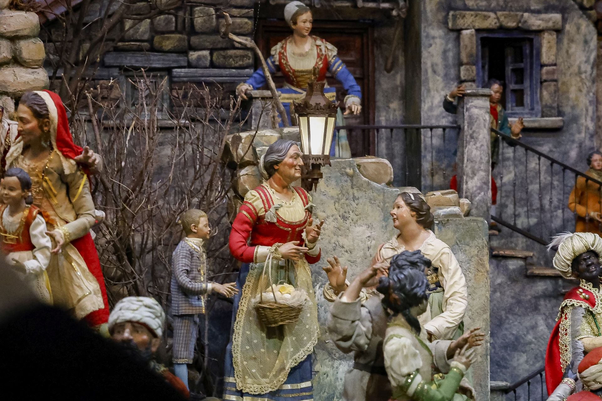 La Ruta de los Belenes de Villaviciosa: un clásico escaparate navideño