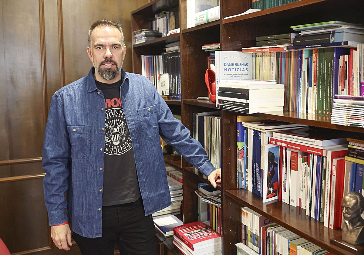 El secretario general de CC OO de Asturias, José Manuel Zapico.