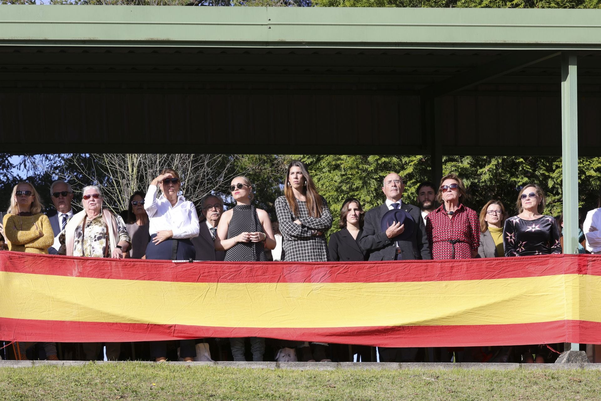 Parada militar y una despedida: las imágenes del Día de la Inmaculada en Cabo Noval
