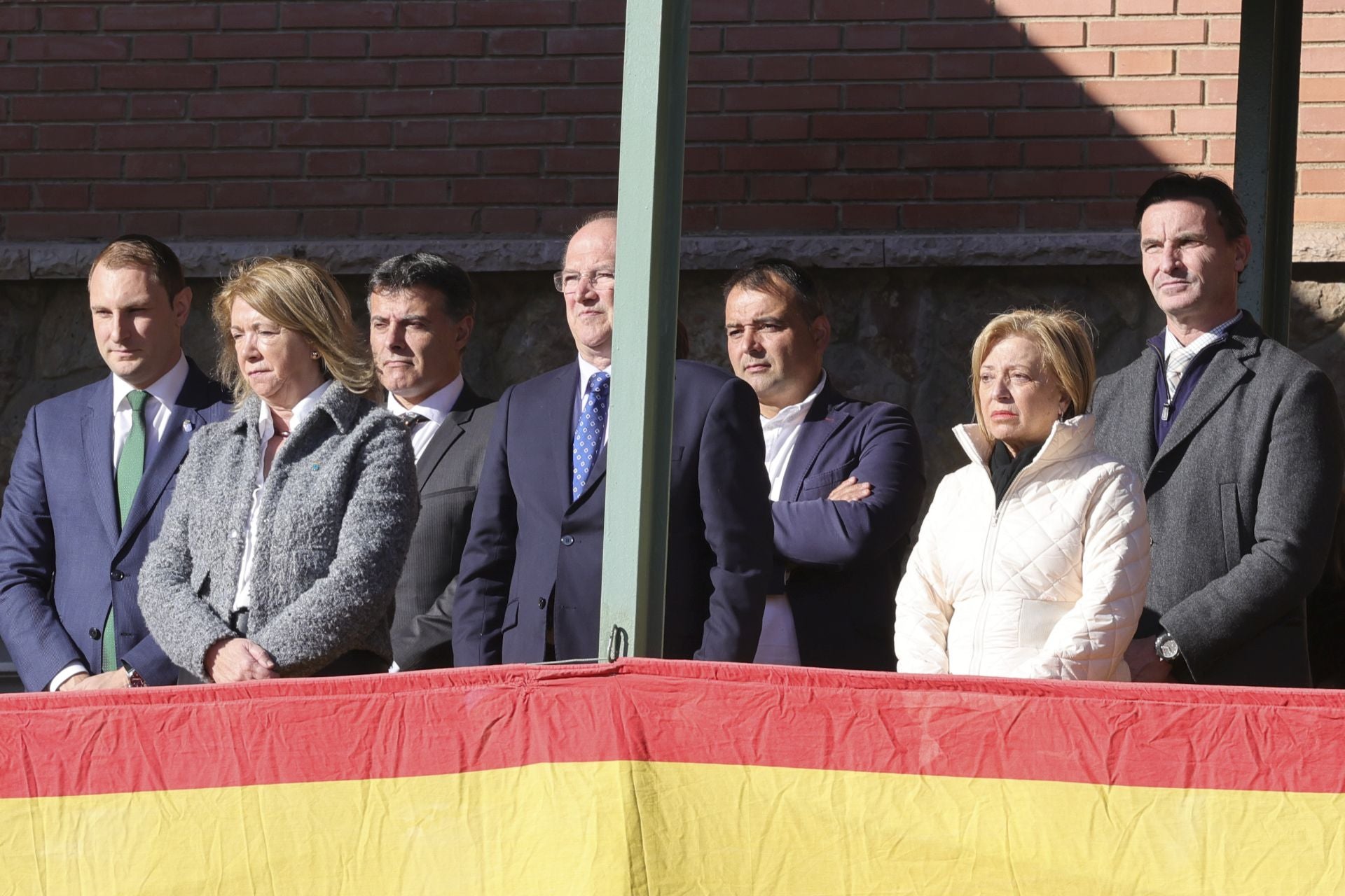 Parada militar y una despedida: las imágenes del Día de la Inmaculada en Cabo Noval
