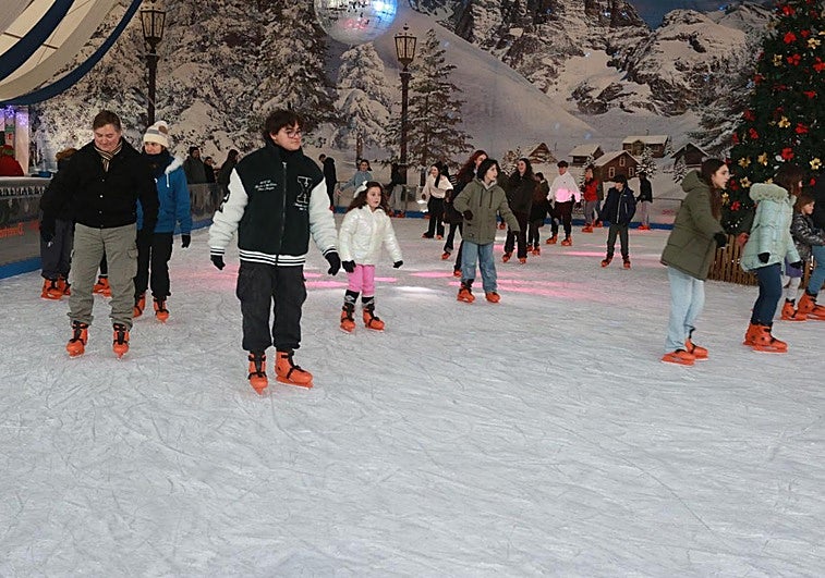 Una Navidad sobre hielo en Gijón