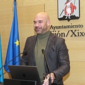 Jesús Martínez Salvador, portavoz de la junta de gobierno de Gijón.