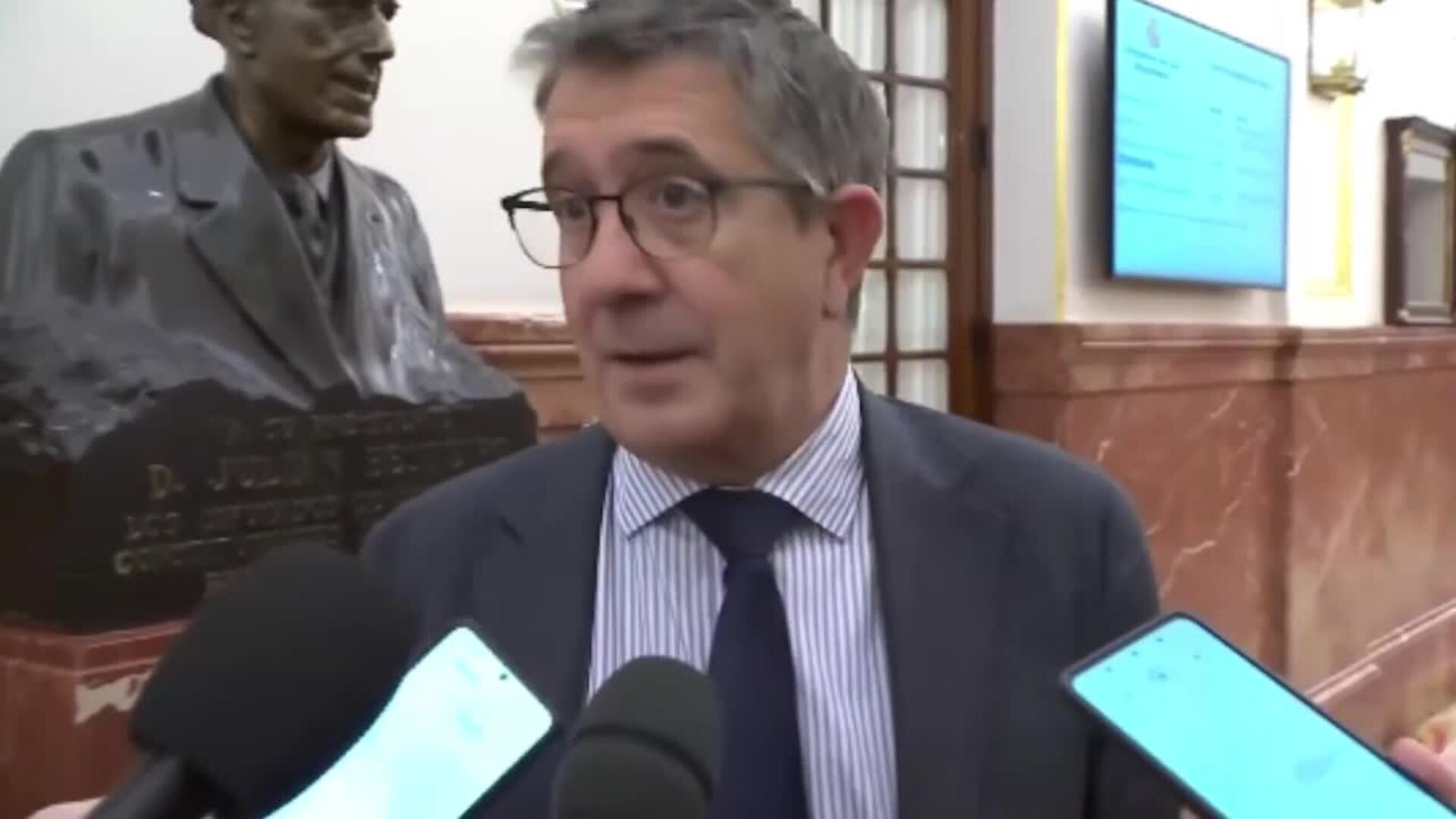 Patxi López explica las palabras de Sánchez hacia Feijóo: "Había que verle la cara que tenía"