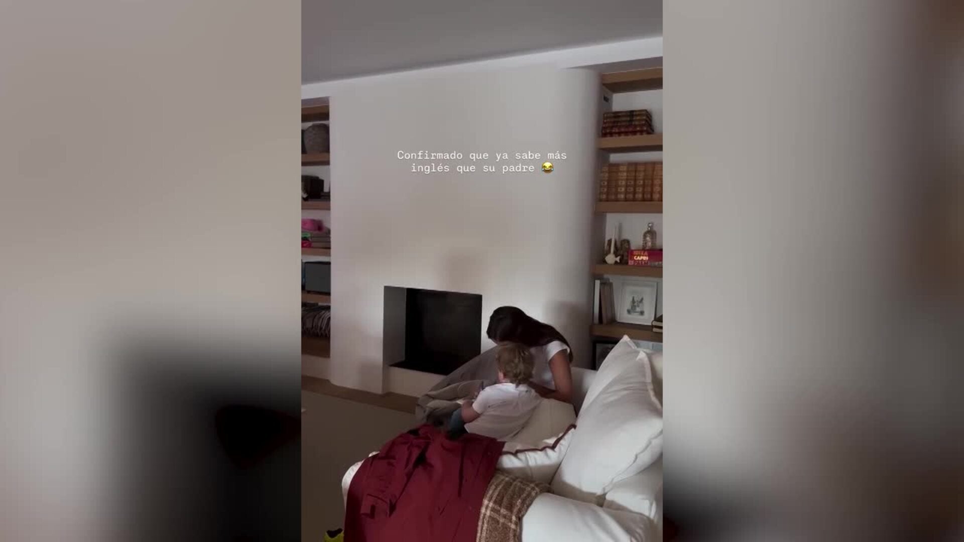 María Pombo orgullosa de su pequeño Martín y su inglés bilingüe