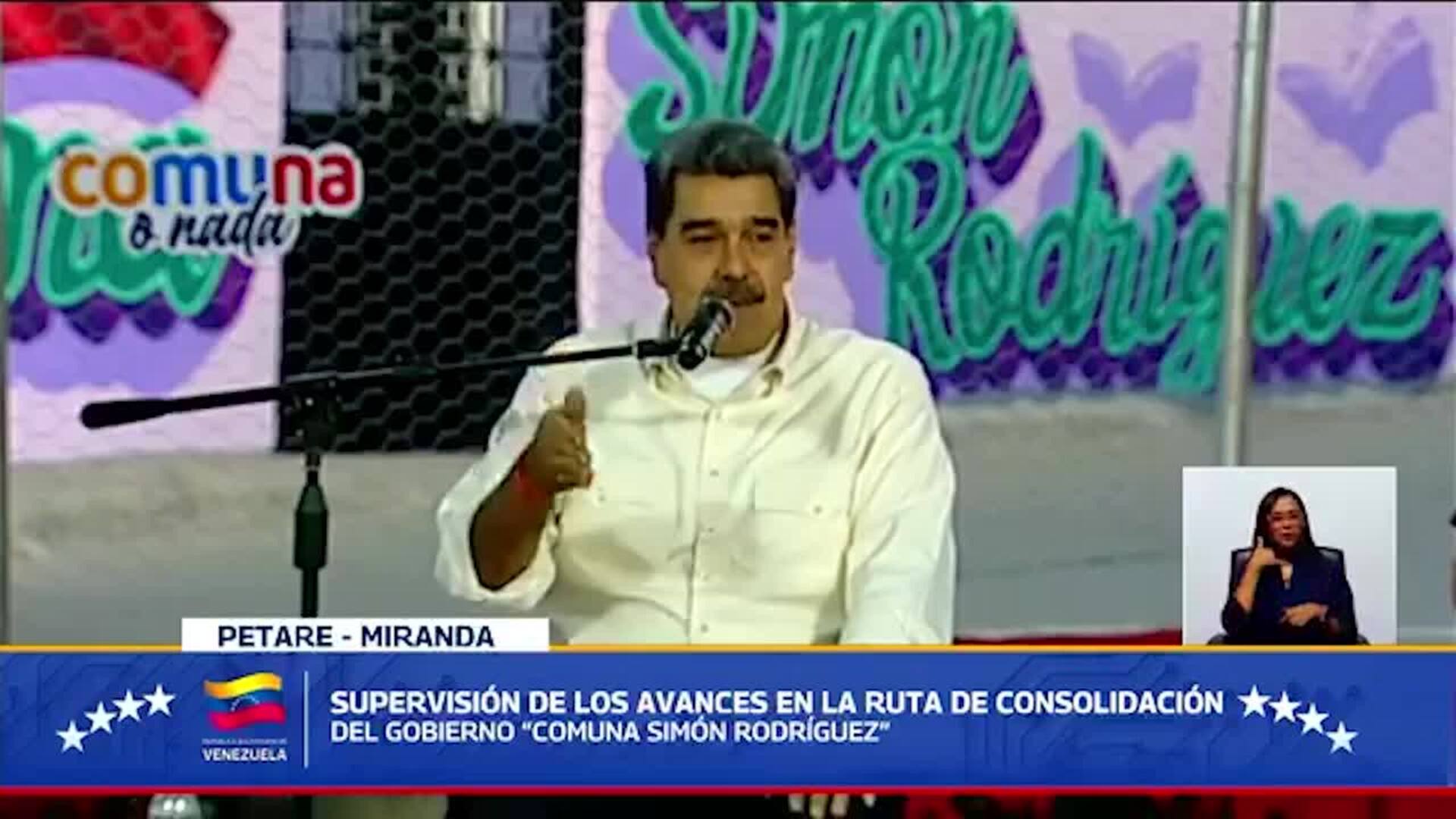Maduro confirma una conversación telefónica "cordial" con Trump