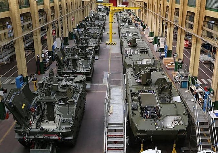 El Ministerio de Defensa asegura que la carga de trabajo para Santa Bárbara en Trubia «está garantizada»