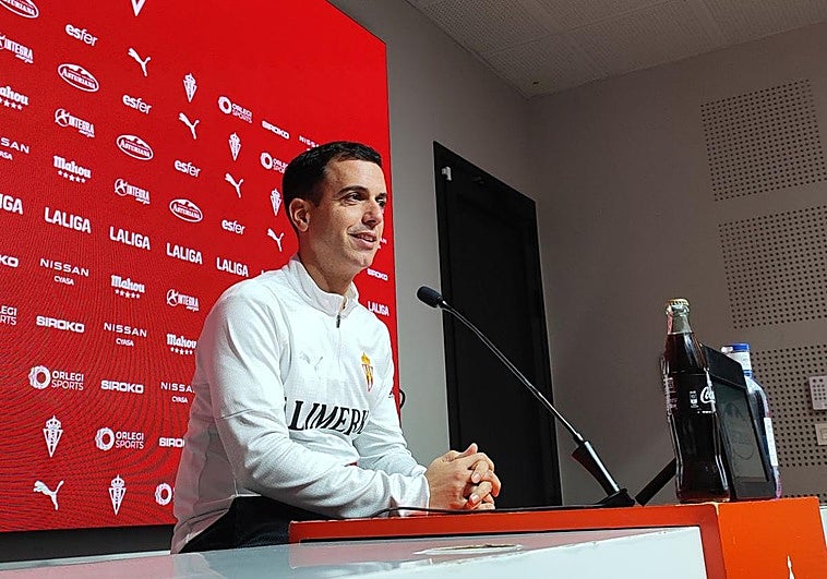 Borja Jiménez: «El futbolista es consciente de lo que pasó en la primera vuelta y hay ganas de revancha»