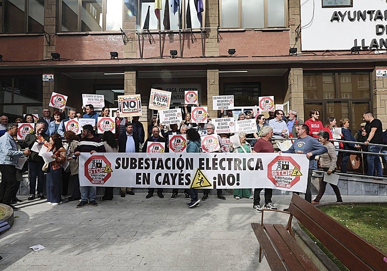 El Pleno de Llanera rechaza la subestación eléctrica en Cayés con la abstención del PSOE