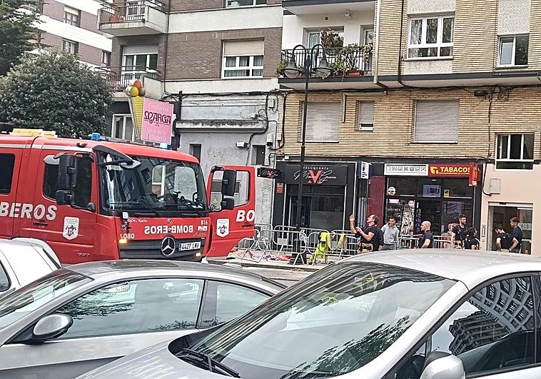 Susto en Gijón por un escape de gas