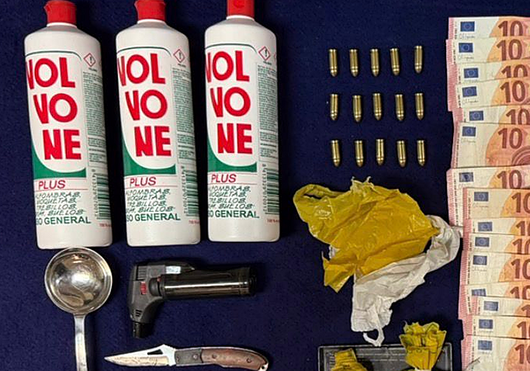 Detenido un traficante que repartía droga en un patinete eléctrico en Avilés y Corvera