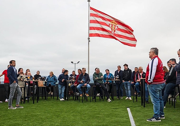 El presidente ejecutivo del Sporting apuesta por unificar las peñas y dejar atrás la división