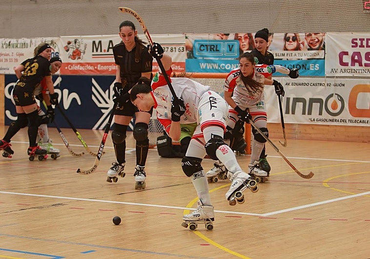 El Telecable se impone con claridad en el derbi regional