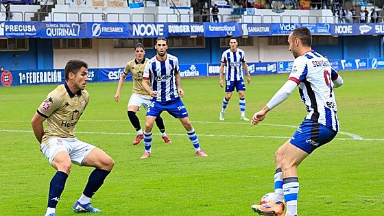 Las mejores imágenes del Real Avilés - Guadalajara