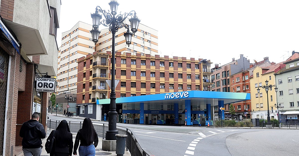 Detenido por robar en una gasolinera y forcejear con dos empleados en Oviedo