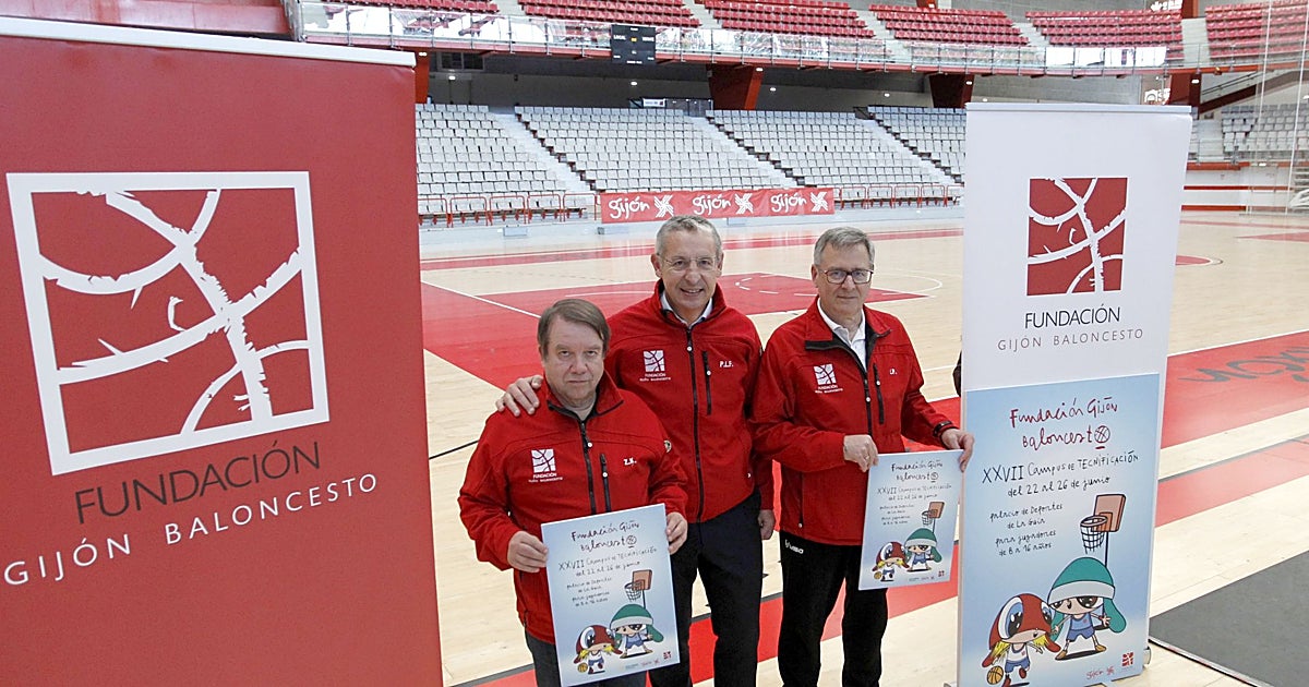El campus de la Fundación Gijón Baloncesto 2026, salpicado de talento deportivo y humano