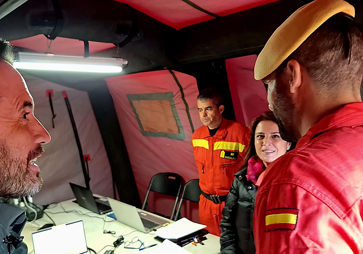 Asturias ensaya su respuesta al fuego