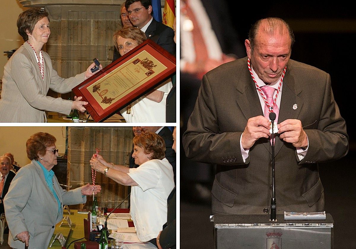 'Hermana' en Gijón de Quini, Felipe de Borbón, Quini, Corín Tellado y Magnus Blikstad