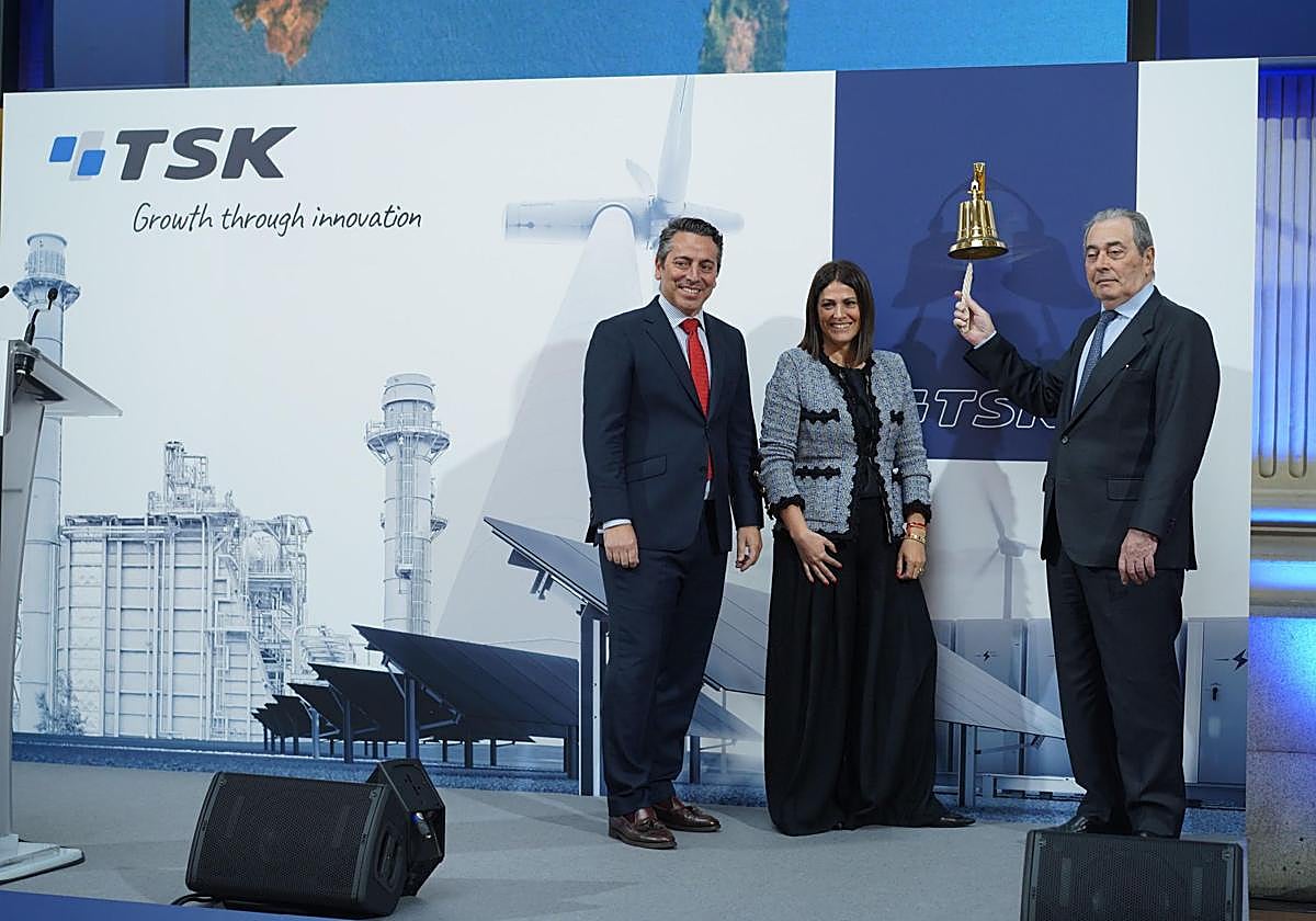 TSK da el toque de campana y marca otro récord de cotizadas asturianas