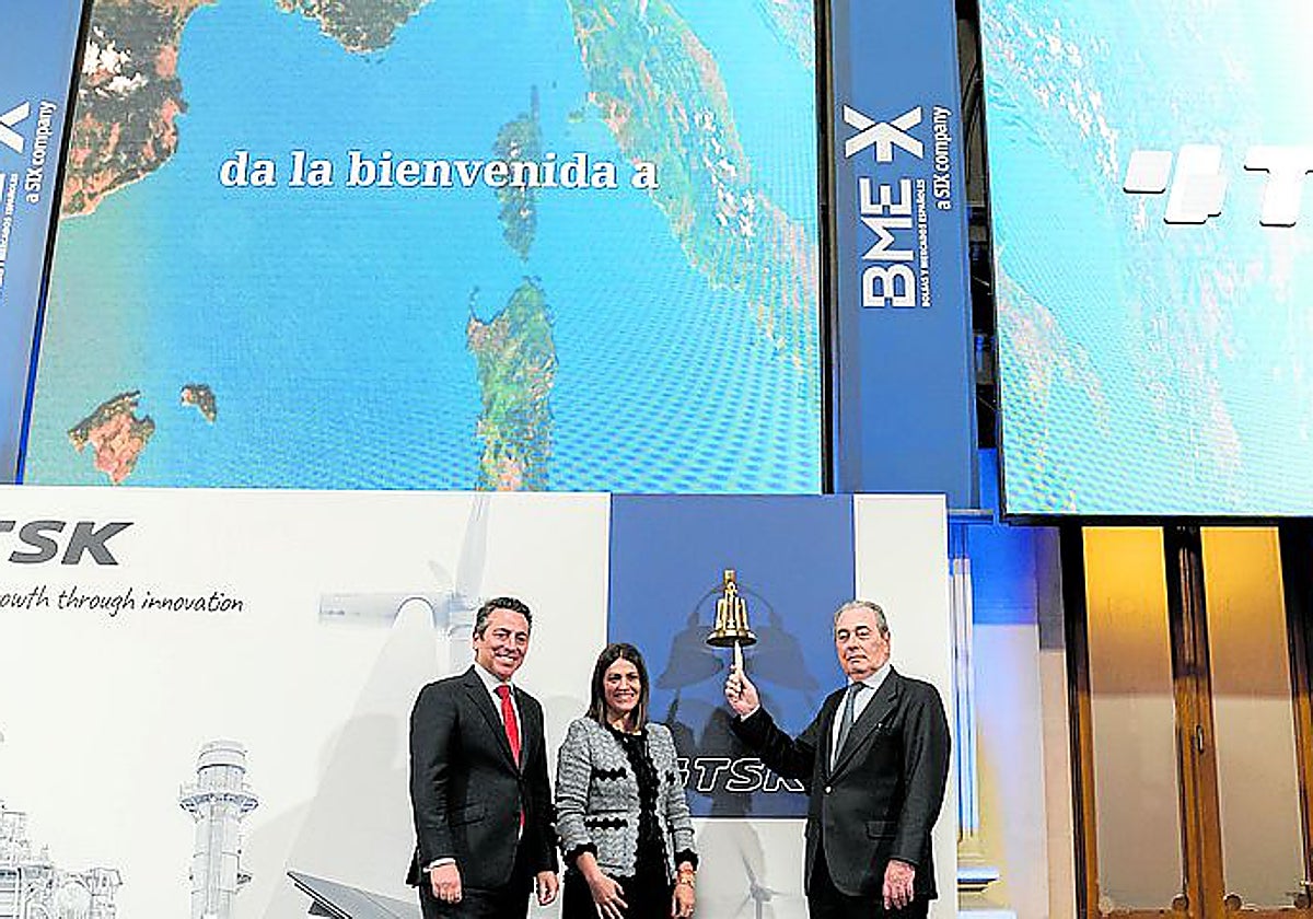 TSK continúa con el 'rally' alcista en la Bolsa y anota otro 3,57%