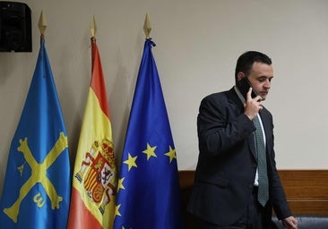 El consejero de Hacienda, Justicia y Asuntos Europeos, Guillermo Peláez.