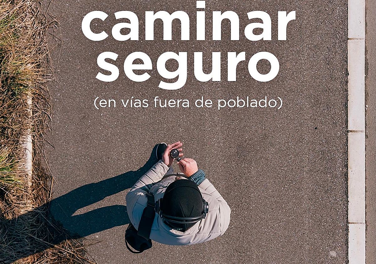 La DGT recuerda cómo caminar con seguridad si hay que hacerlo por la carretera