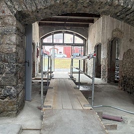 Inauguración de las obras de los juzgados de Pravia.