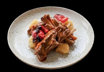 La receta histórica de Yantar: cabritu bermeyu guisáu (Restaurante El Pintu)